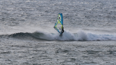 okinawa windsurfing wave 沖縄 ウインドサーフィン