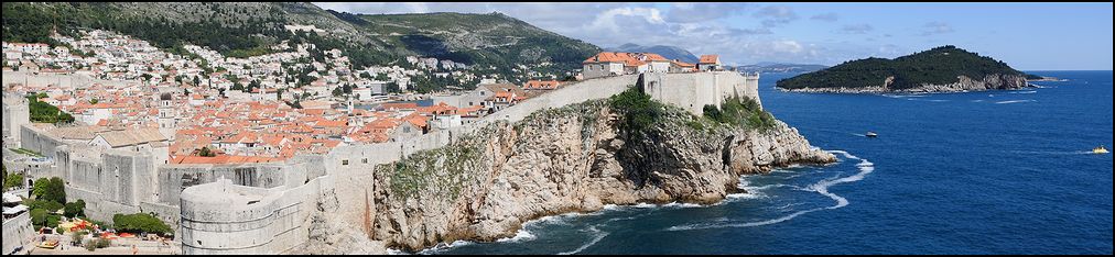 49）ロヴリイェナツ要塞からの景色は爽快＠ドブロヴニク/クロアチア