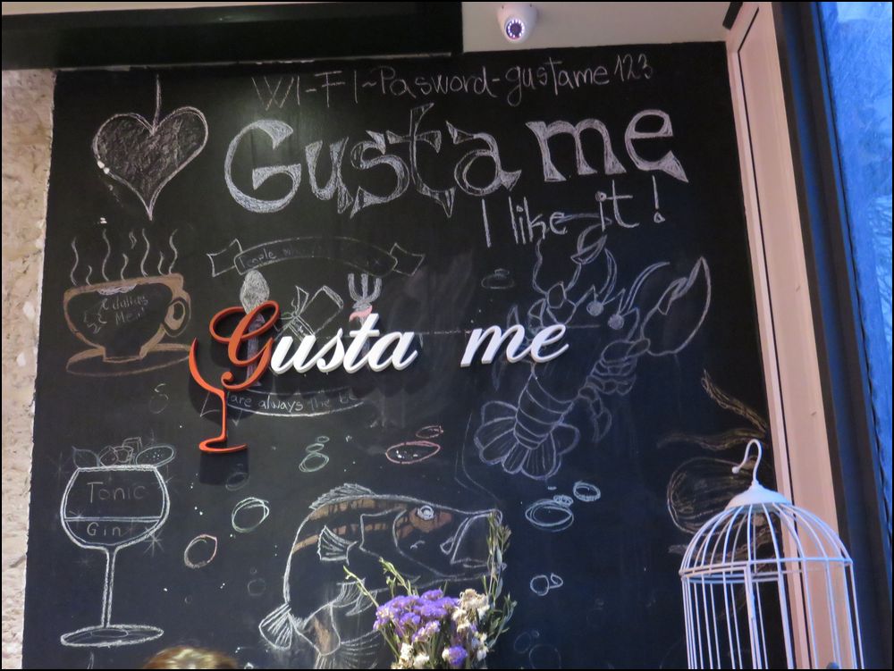 43）Gusta Me（グスタメ）でスカンピのディナー＠ドブロヴニク/クロアチア
