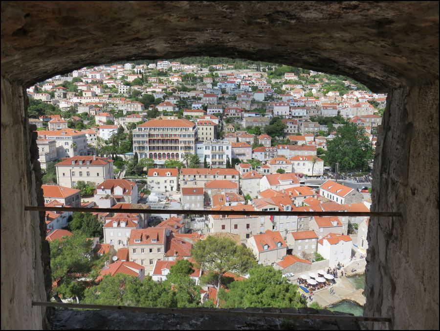 49）ロヴリイェナツ要塞からの景色は爽快＠ドブロヴニク/クロアチア