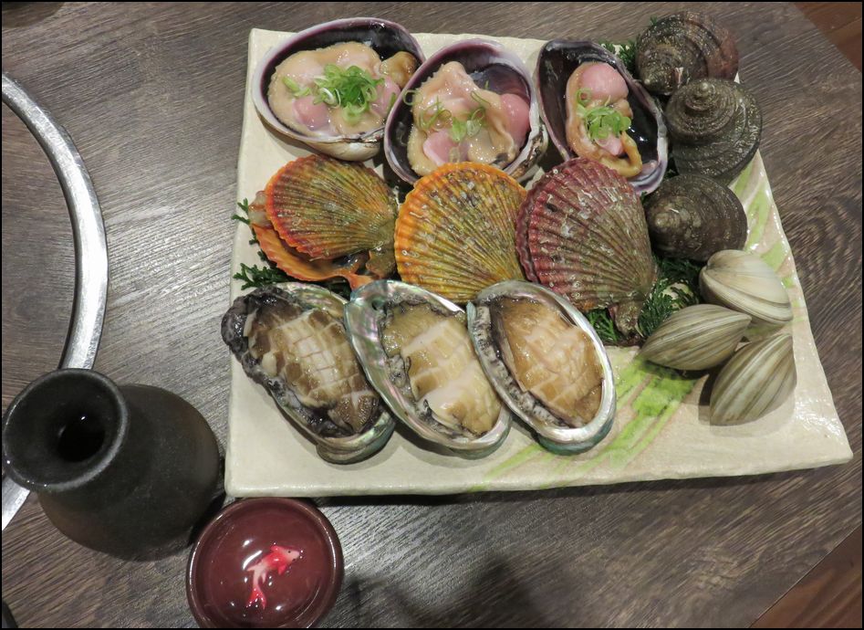 新島水産 福島店/大阪 福島＠貝だらけなコース！珍しい貝、上質な貝