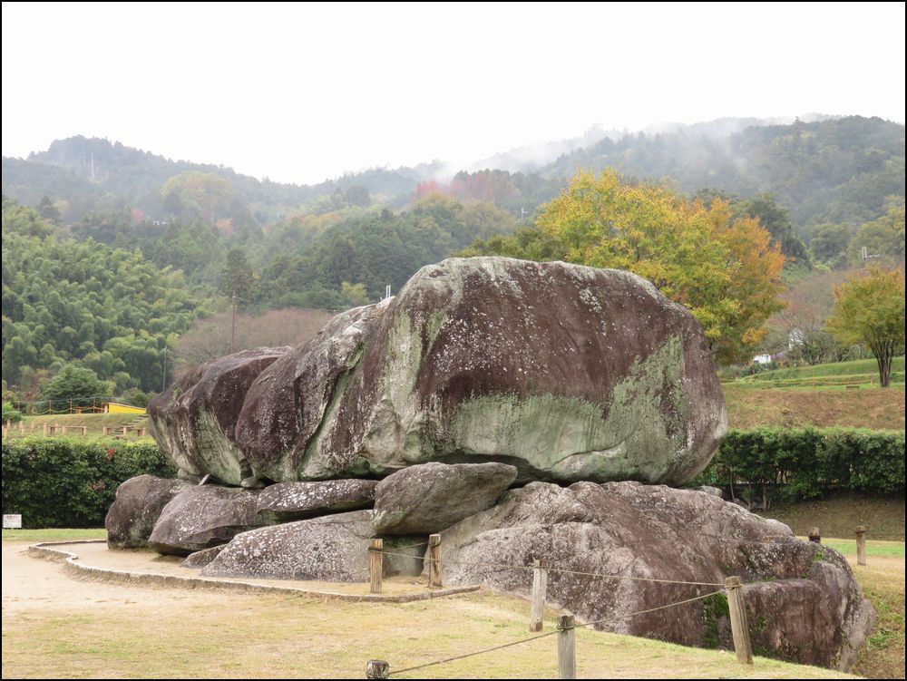 4.石舞台 → 甘樫の丘@京都と奈良の紅葉旅