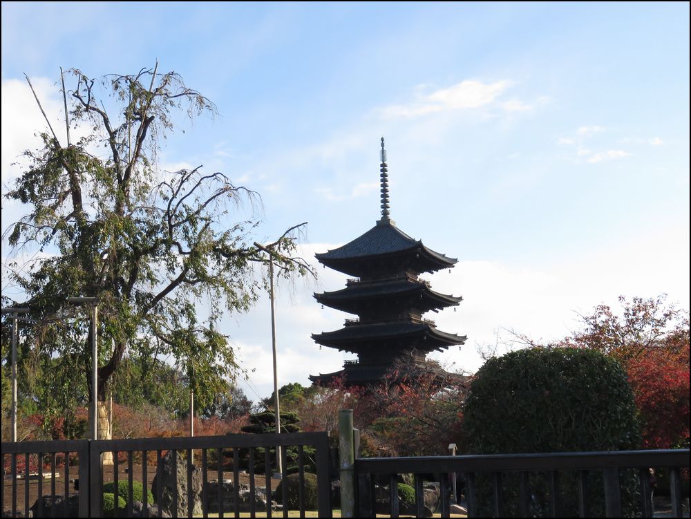 11．旅の最後に東寺と京都老舗弁当＠京都と奈良の紅葉旅