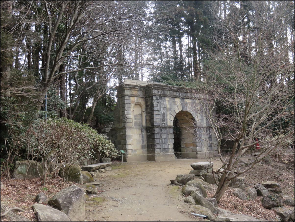 七ッ洞公園はイギリスで古代ローマ＠茨城県水戸市