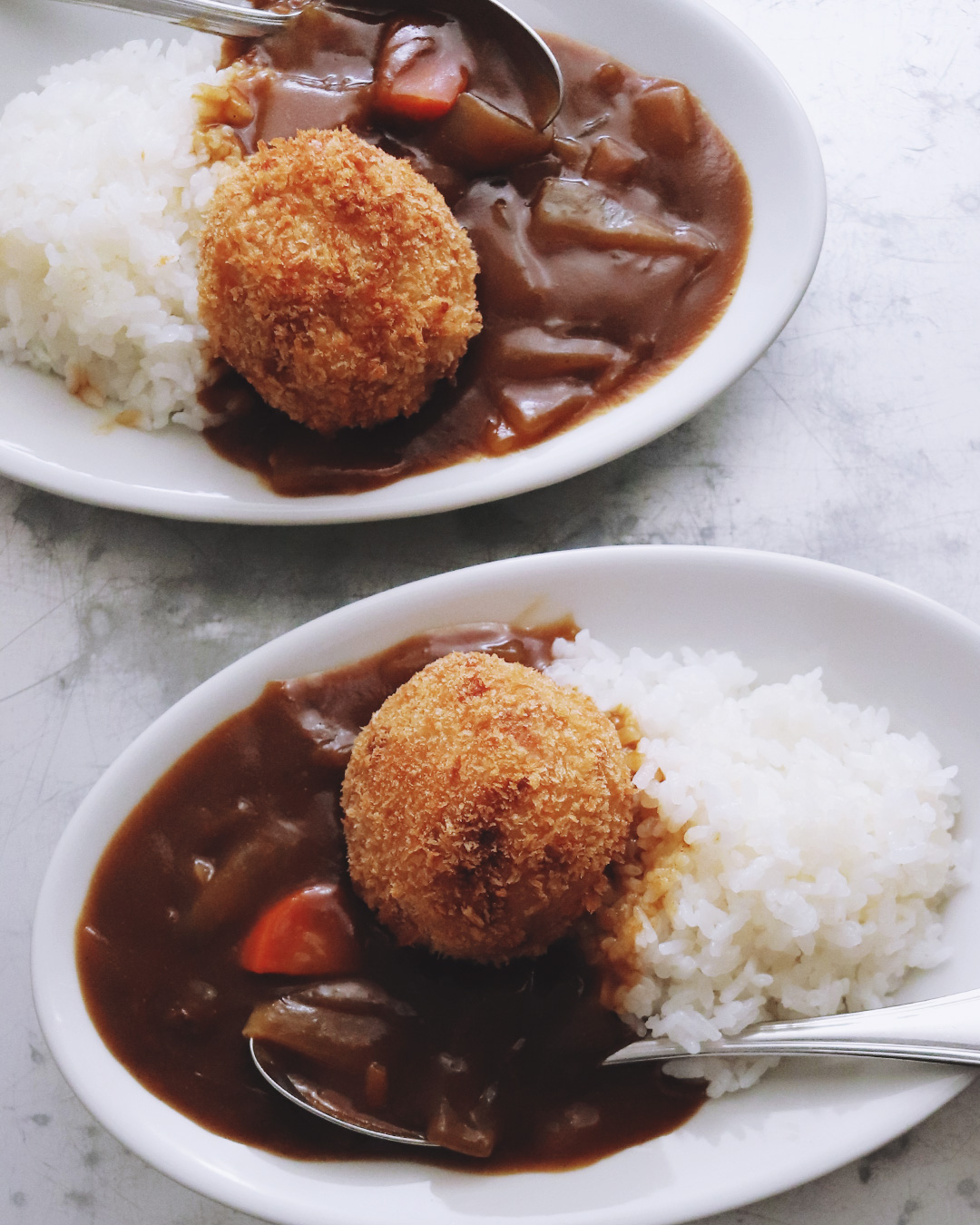 croquette curry
