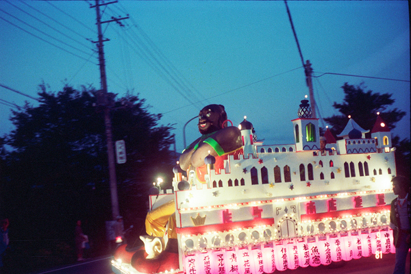 昭和56年（1981年）　第34回秦野たばこ祭　竿灯パレード５