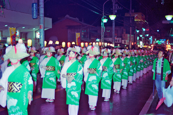 昭和58年（1983年）　第36回秦野たばこ祭　竿灯パレード・たばこ音頭
