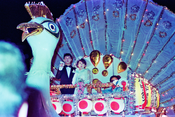 昭和59年（1984年）　第37回秦野たばこ祭　竿灯パレード6