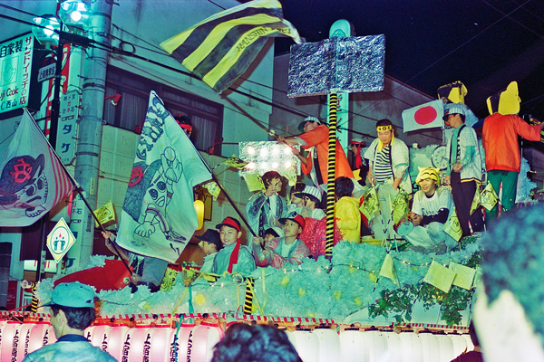 昭和60年（1985年）　第38回秦野たばこ祭　竿灯パレード4